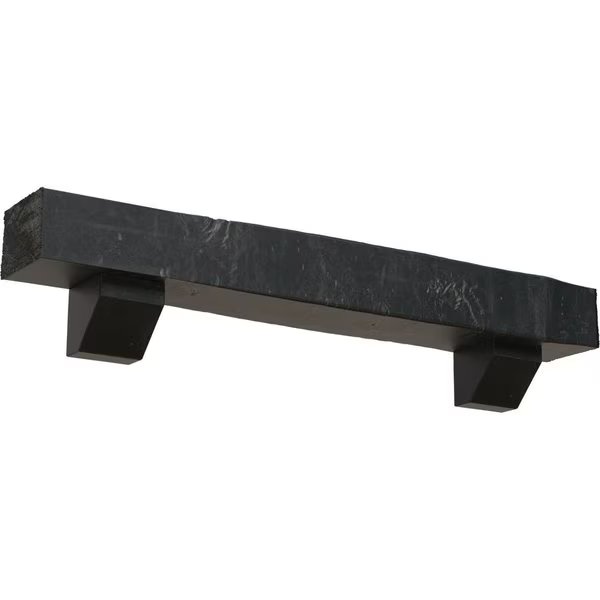 Kit w/ Ashford Corbels, Aged Ash, 4